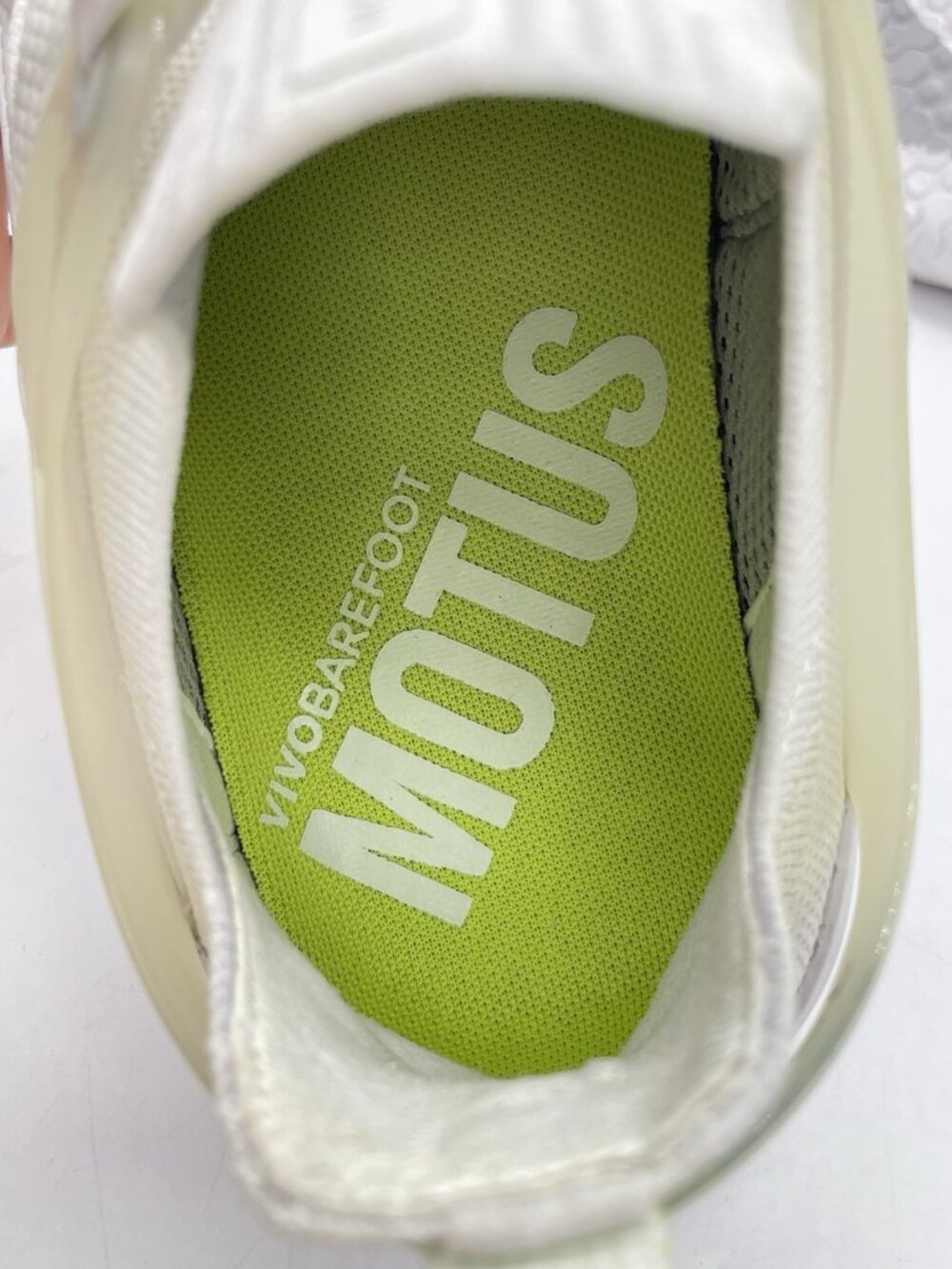 Vivobarefoot Motus Strength White Barefoot Training Gym Sneaker Shoes Size 9 - Picture 16 of 16